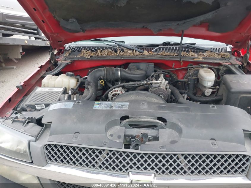 2003 Chevrolet Silverado 1500 Ls/Work Truck VIN: 1GCEC14X63Z189151 Lot: 40891426