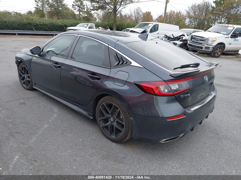 2022 HONDA CIVIC VIN: 19XFL1H87NE017720