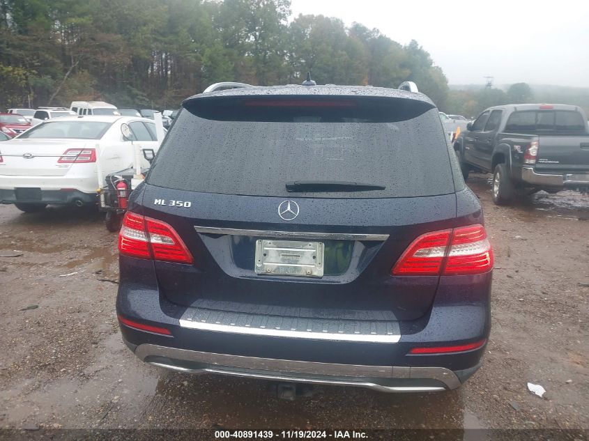 2013 Mercedes-Benz Ml 350 VIN: 4JGDA5JB6DA141288 Lot: 40891439