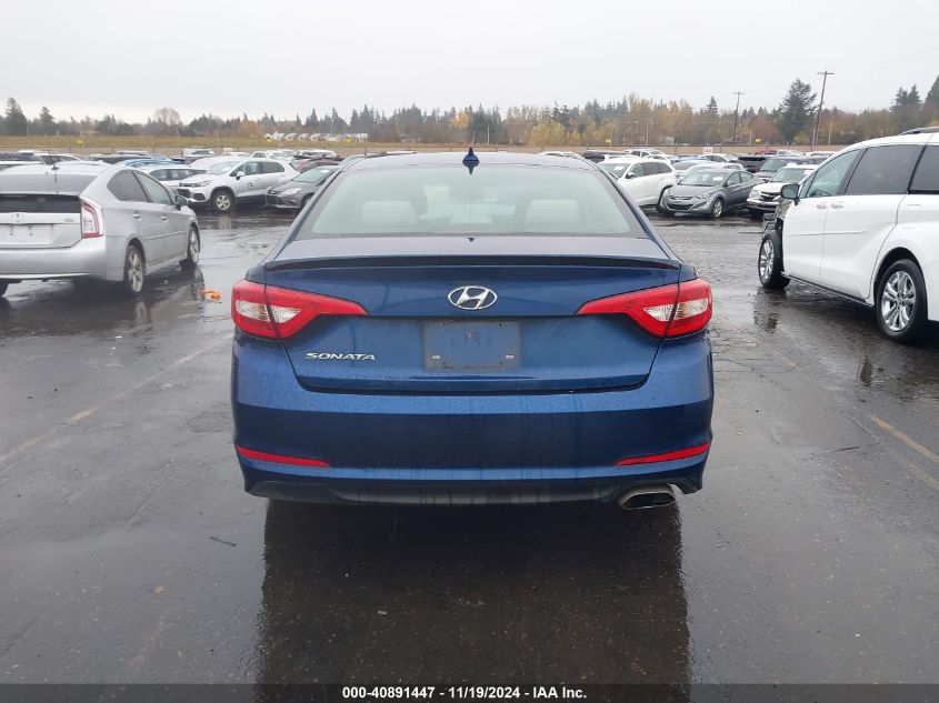 VIN 5NPE24AF9HH510355 2017 Hyundai Sonata, SE no.16