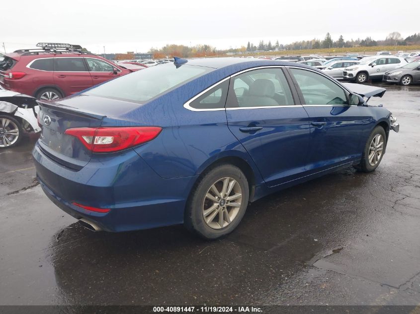 2017 HYUNDAI SONATA SE - 5NPE24AF9HH510355