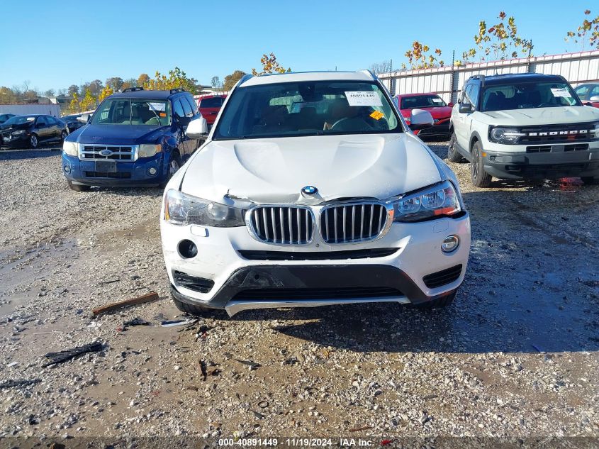 2017 BMW X3 XDRIVE28I - 5UXWX9C36H0W79850