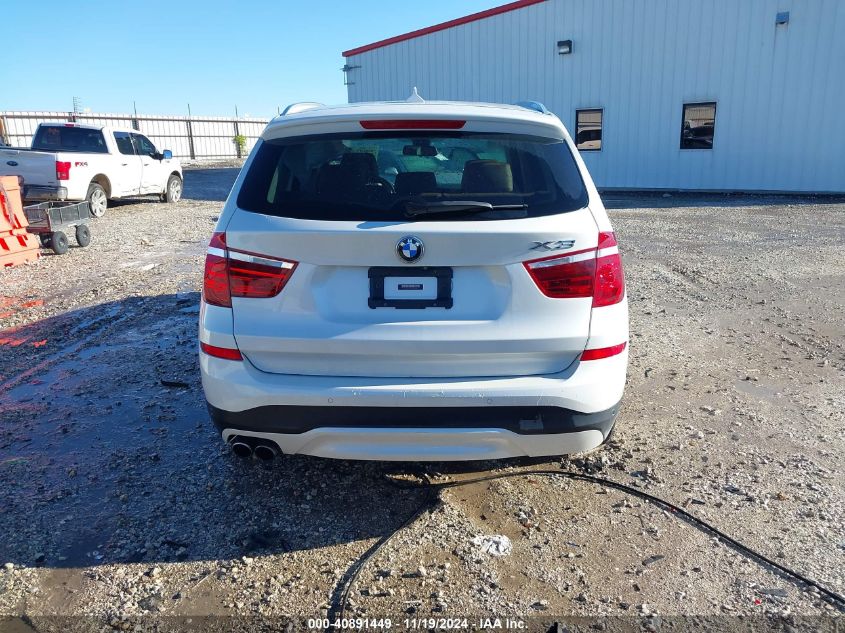 2017 BMW X3 XDRIVE28I - 5UXWX9C36H0W79850