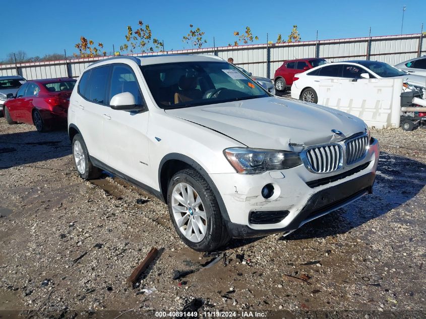 2017 BMW X3 XDRIVE28I - 5UXWX9C36H0W79850