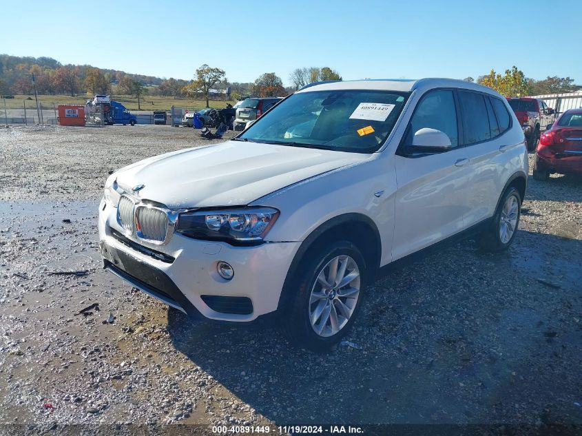 2017 BMW X3 XDRIVE28I - 5UXWX9C36H0W79850