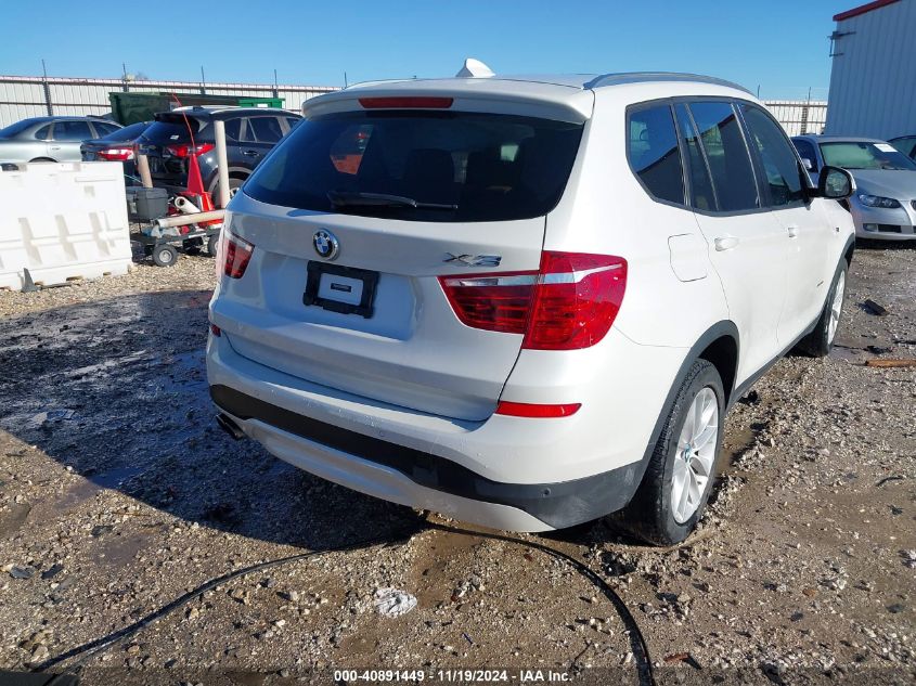 2017 BMW X3 XDRIVE28I - 5UXWX9C36H0W79850