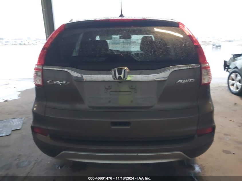 2016 Honda Cr-V Ex-L VIN: 2HKRM4H78GH710555 Lot: 40891476