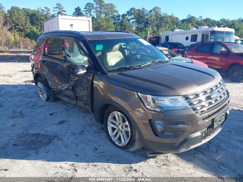 2016 Ford Explorer Xlt VIN: 1FM5K7D81GGB58336 Lot: 40891487