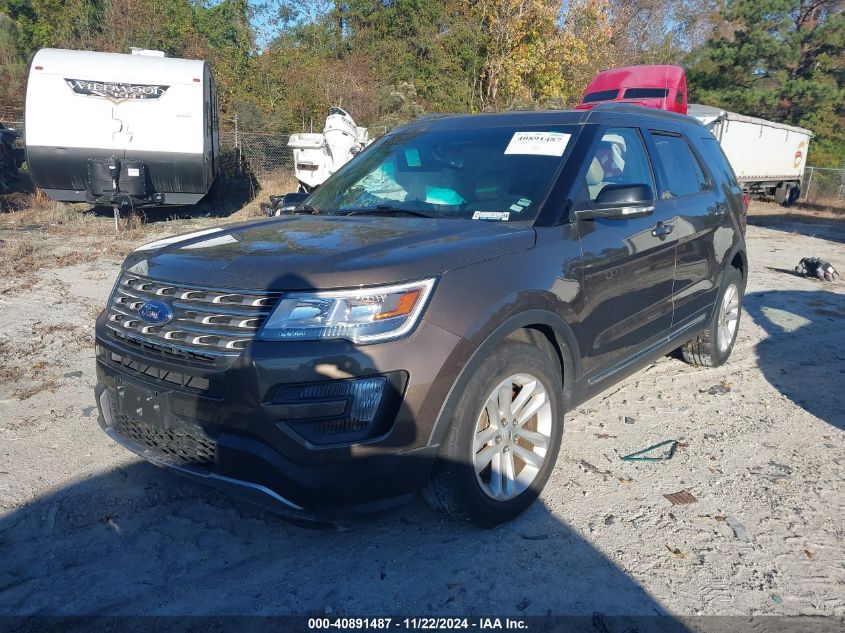 2016 Ford Explorer Xlt VIN: 1FM5K7D81GGB58336 Lot: 40891487