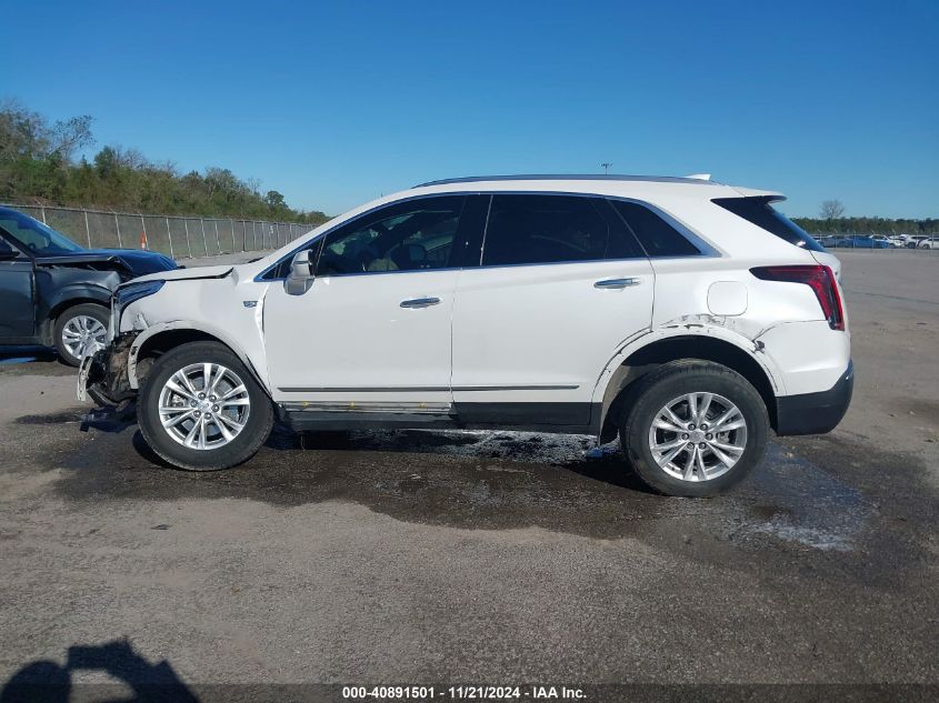 2021 Cadillac Xt5 Fwd Luxury VIN: 1GYKNAR49MZ125452 Lot: 40891501