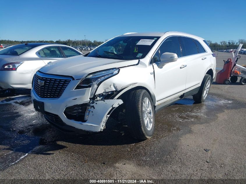 2021 Cadillac Xt5 Fwd Luxury VIN: 1GYKNAR49MZ125452 Lot: 40891501