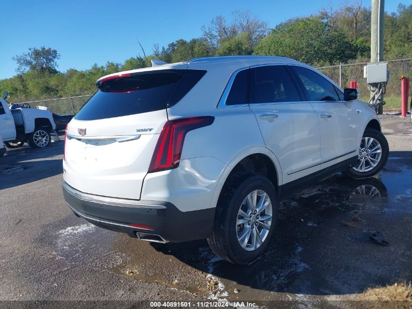 2021 Cadillac Xt5 Fwd Luxury VIN: 1GYKNAR49MZ125452 Lot: 40891501