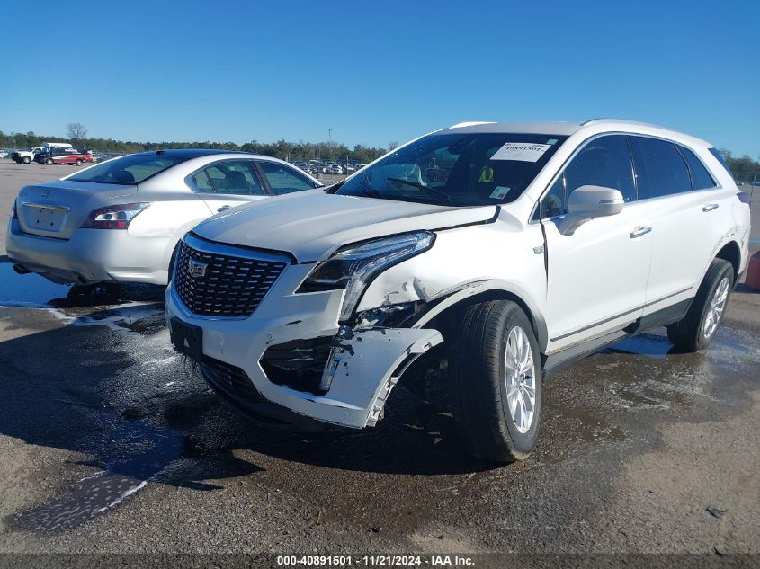 2021 Cadillac Xt5 Fwd Luxury VIN: 1GYKNAR49MZ125452 Lot: 40891501