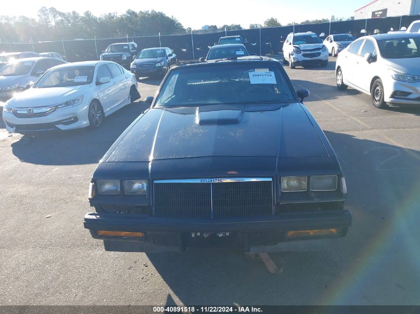 1986 Buick Regal T-Type VIN: 1G4GK4776GP451112 Lot: 40891518