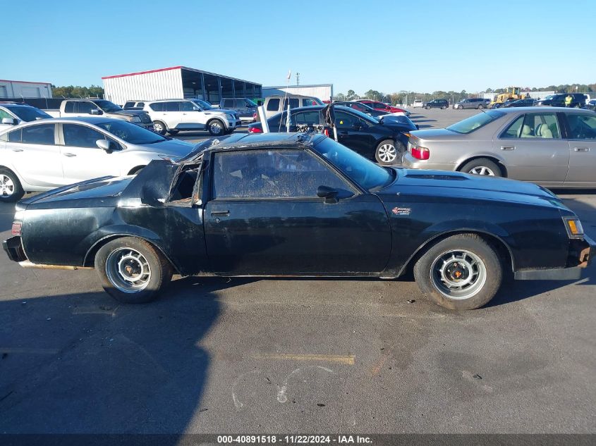 1986 Buick Regal T-Type VIN: 1G4GK4776GP451112 Lot: 40891518