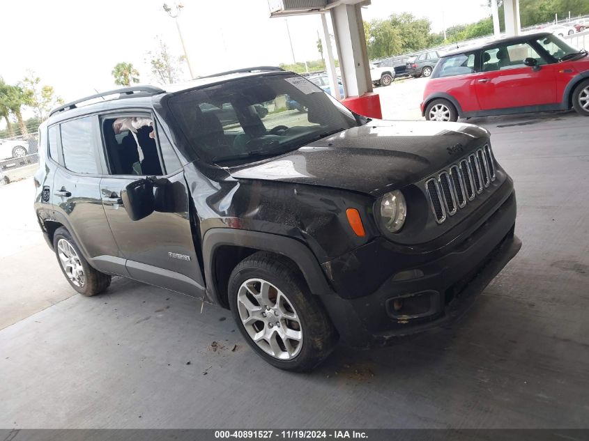 2017 Jeep Renegade Latitude Fwd VIN: ZACCJABB5HPF39640 Lot: 40891527