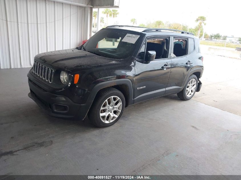 2017 Jeep Renegade Latitude Fwd VIN: ZACCJABB5HPF39640 Lot: 40891527