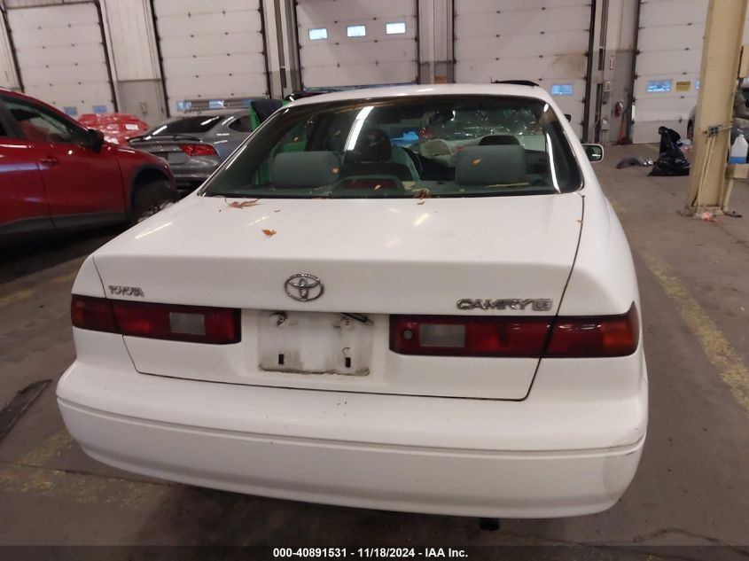 1997 Toyota Camry Le VIN: 4T1BG22KXVU007693 Lot: 40891531