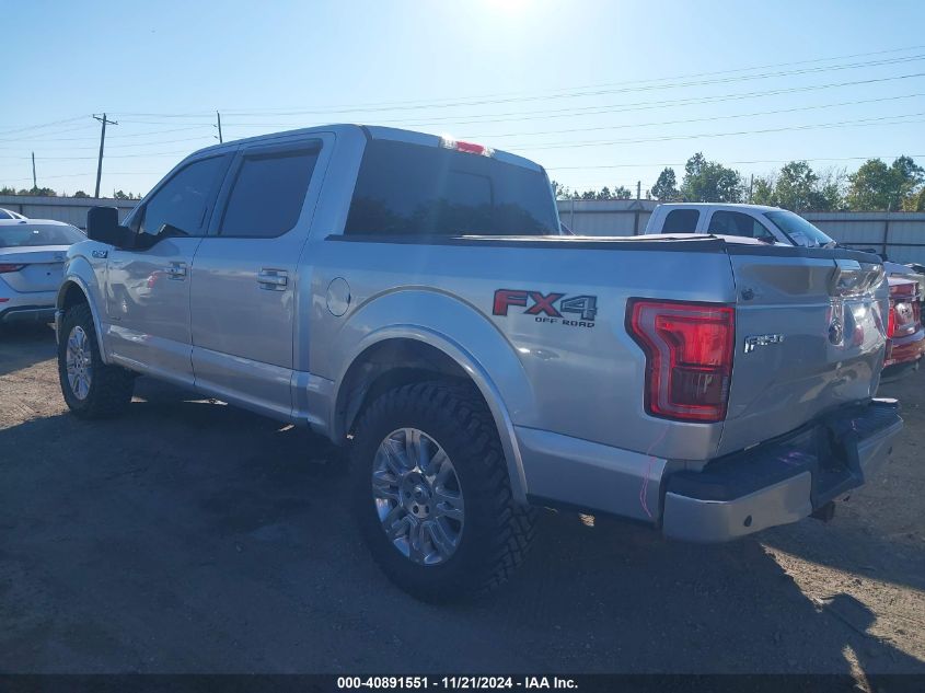 VIN 1FTEW1EG7FFA70472 2015 Ford F-150, Lariat no.3