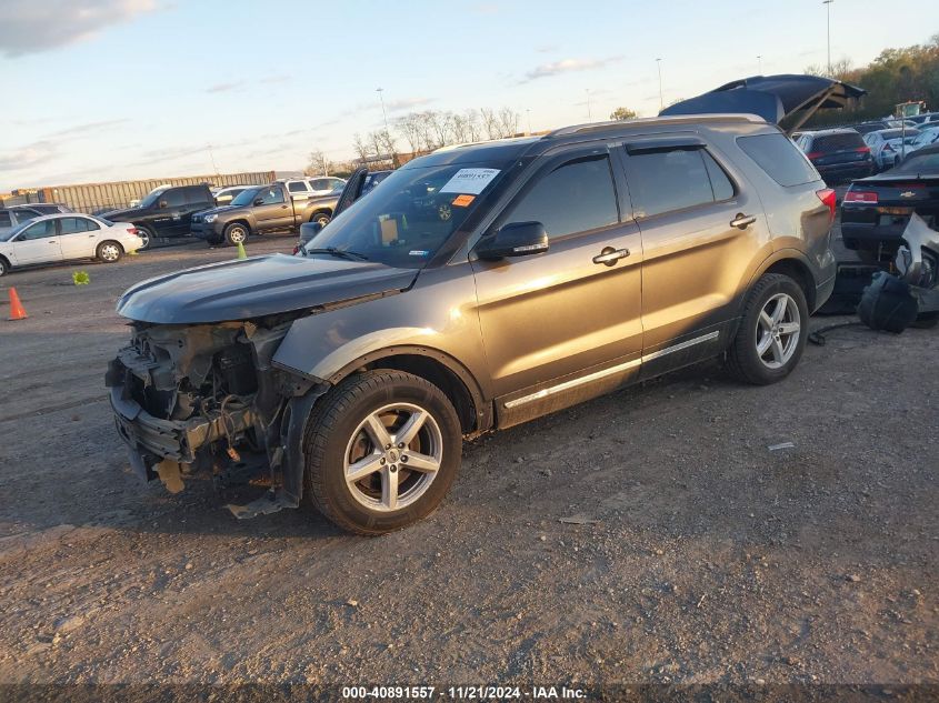 2016 Ford Explorer Xlt VIN: 1FM5K8D87GGC27486 Lot: 40891557