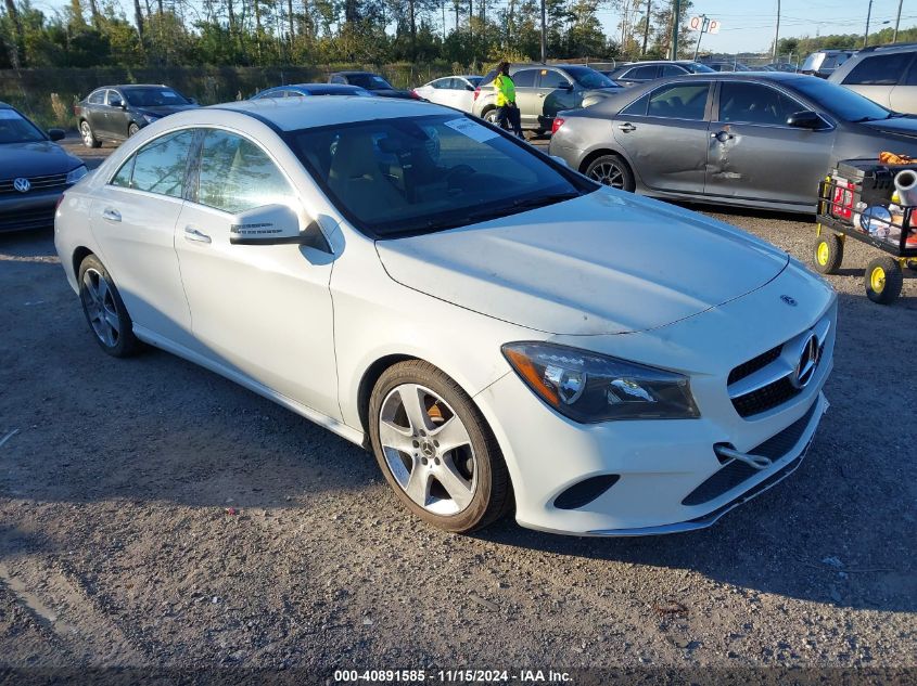 VIN WDDSJ4EB7JN554038 2018 Mercedes-Benz CLA 250 no.1