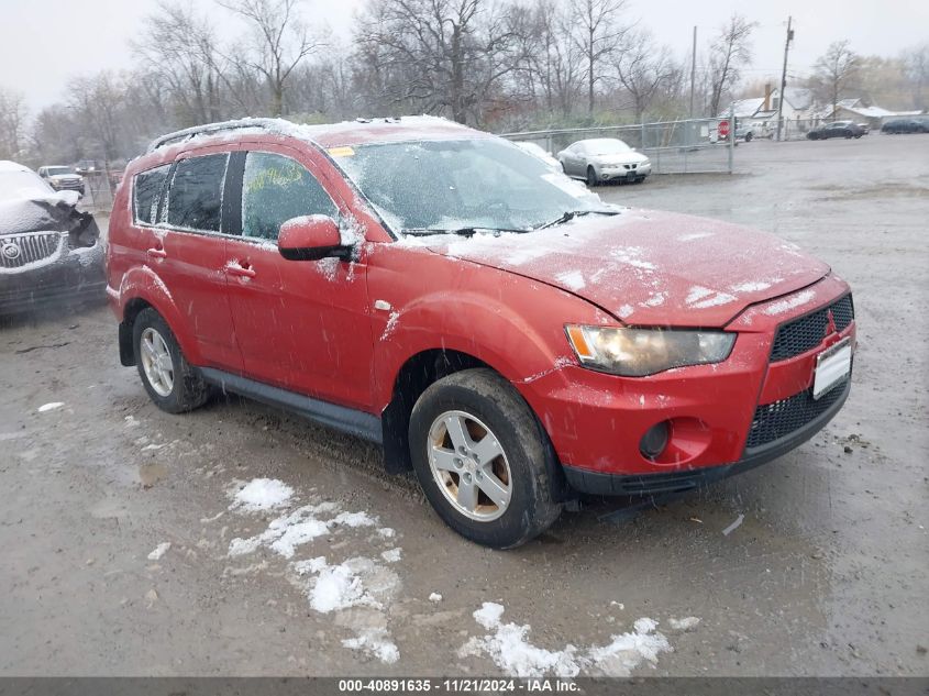 2010 Mitsubishi Outlander Es VIN: JA4AT2AW3AZ007414 Lot: 40891635