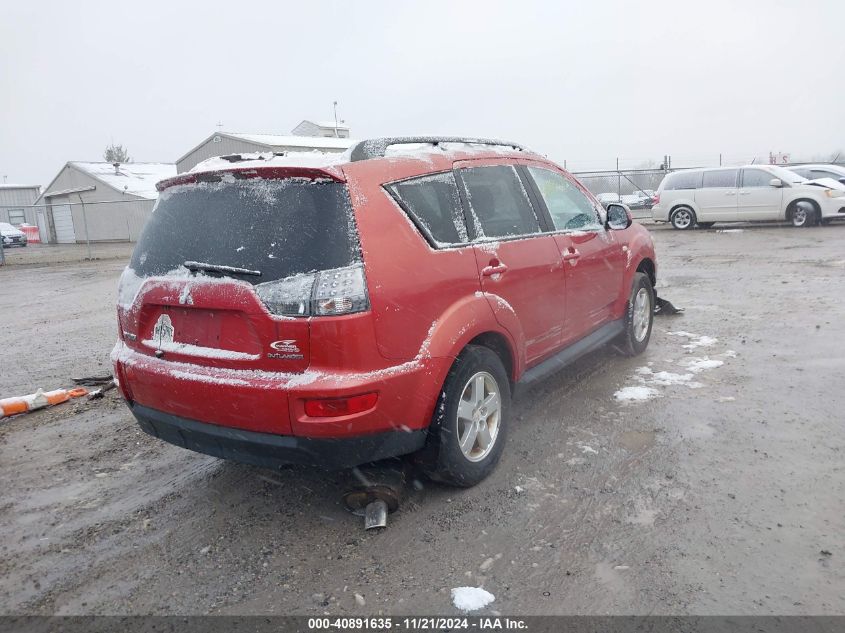 2010 Mitsubishi Outlander Es VIN: JA4AT2AW3AZ007414 Lot: 40891635