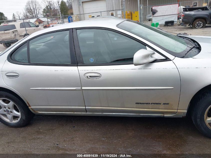 2001 Pontiac Grand Prix Se VIN: 1G2WK52J21F270521 Lot: 40891639