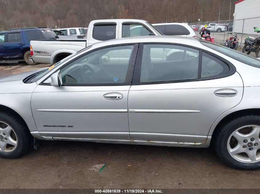 2001 Pontiac Grand Prix Se VIN: 1G2WK52J21F270521 Lot: 40891639