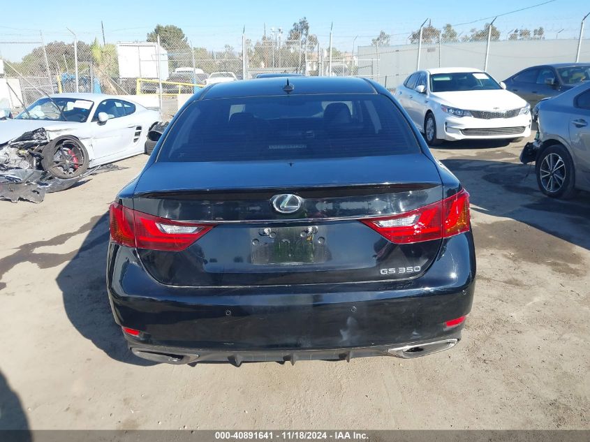 2013 Lexus Gs 350 VIN: JTHBE1BL3D5026946 Lot: 40891641