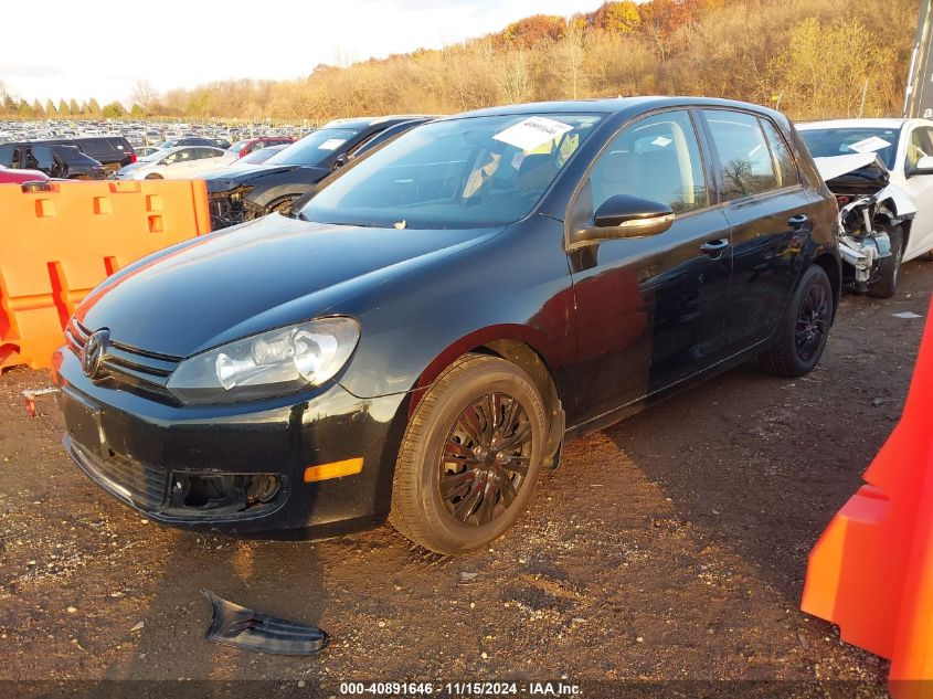 2011 Volkswagen Golf 2.5L 4-Door VIN: WVWDA7AJ7BW300407 Lot: 40891646