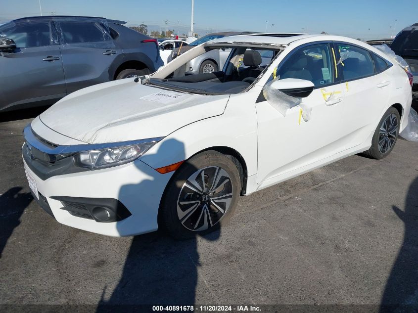 2017 Honda Civic Ex-T VIN: 19XFC1E38HE002205 Lot: 40891678