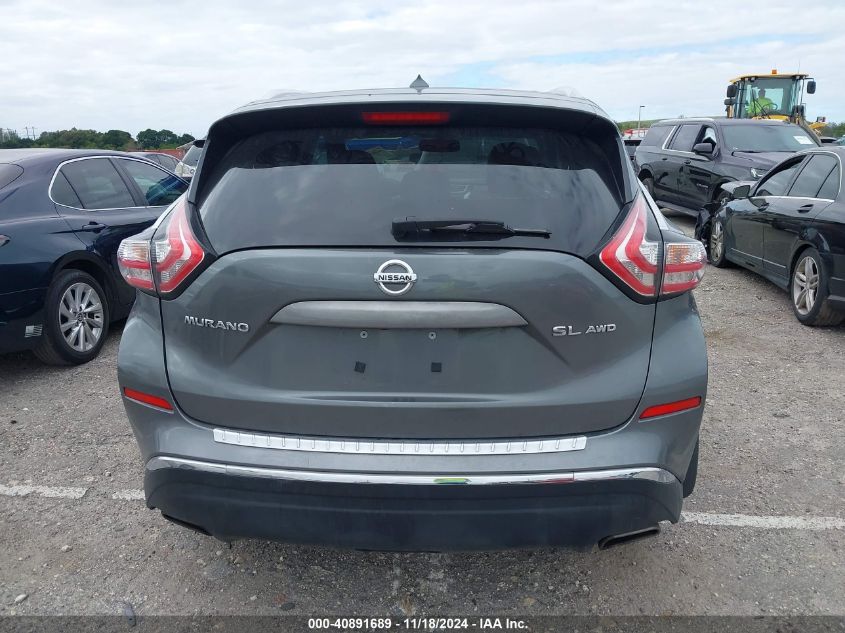 VIN 5N1AZ2MH4FN222621 2015 Nissan Murano, SL no.16