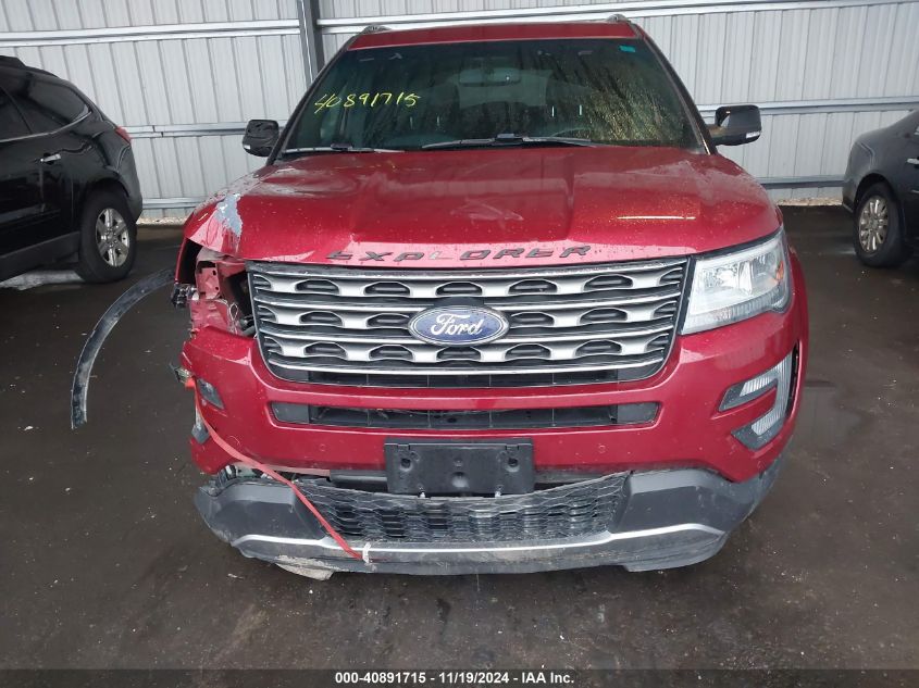 2017 Ford Explorer Xlt VIN: 1FM5K8DHXHGA16140 Lot: 40891715