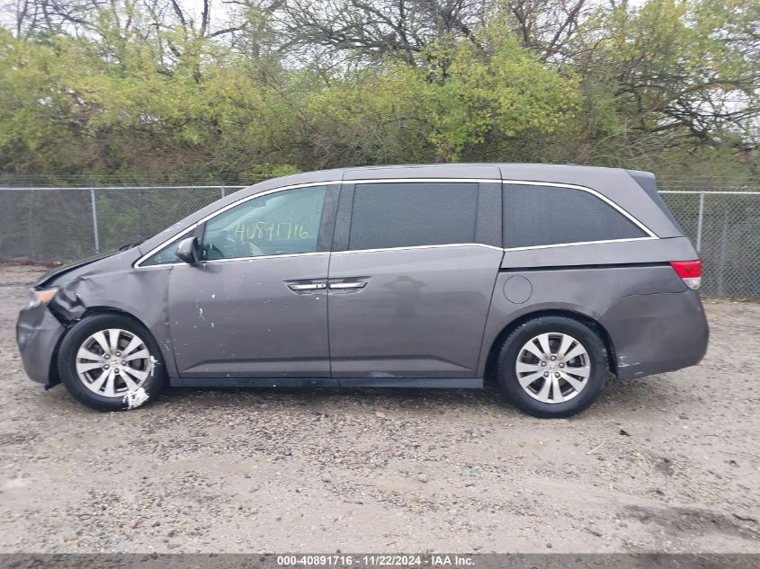 2016 Honda Odyssey Ex-L VIN: 5FNRL5H65GB107061 Lot: 40891716