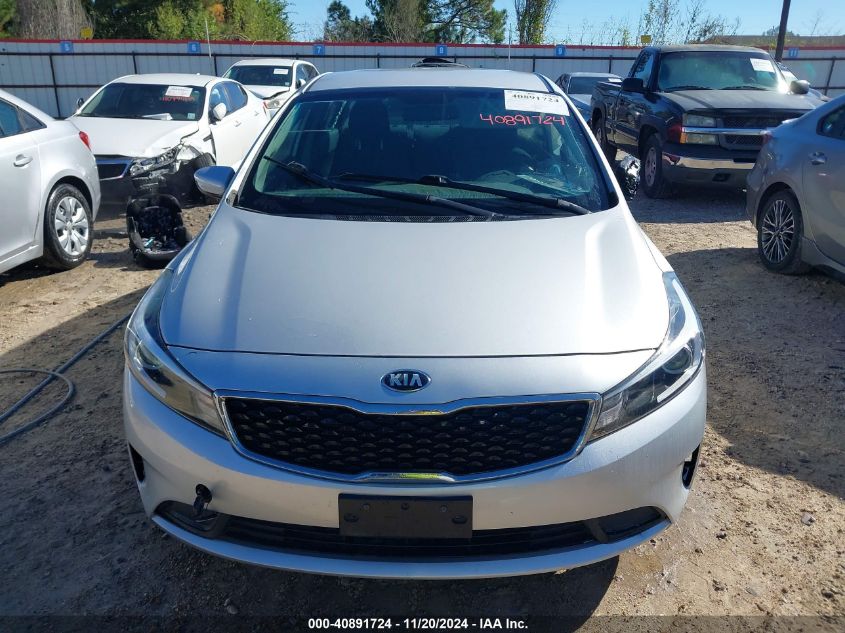 2018 Kia Forte Lx VIN: 3KPFK4A7XJE217961 Lot: 40891724