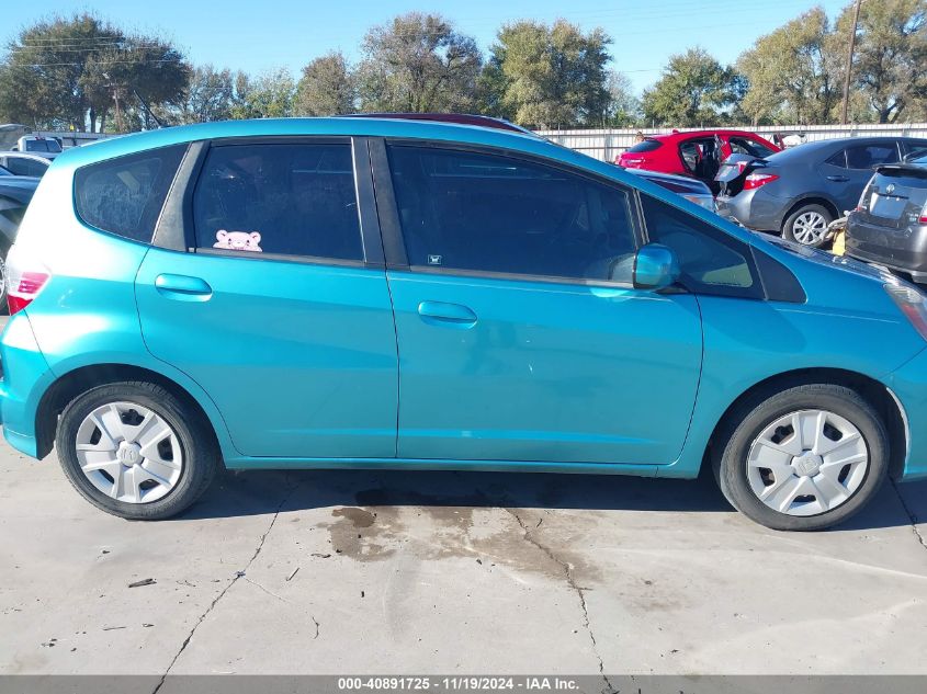 2013 Honda Fit VIN: JHMGE8G30DC030665 Lot: 40891725