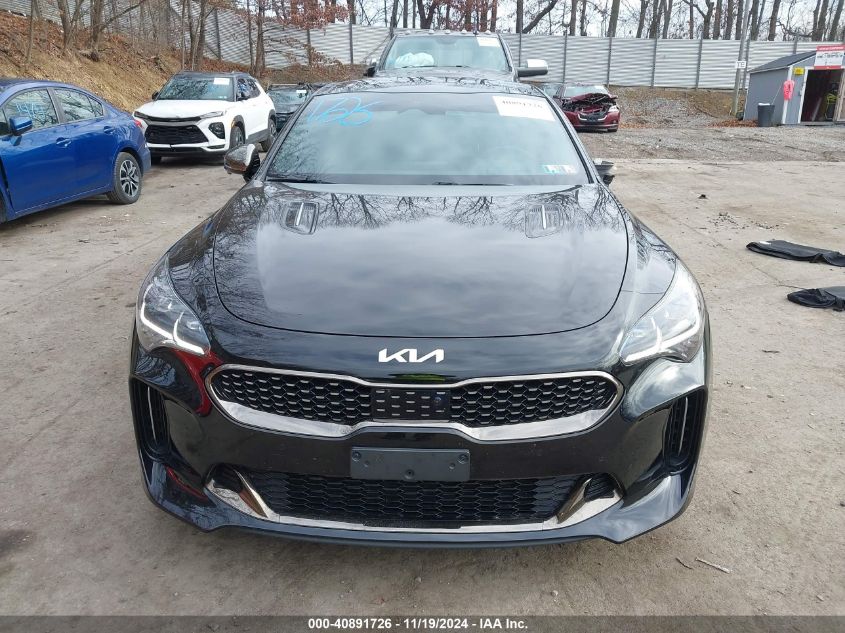 2022 Kia Stinger Gt2 VIN: KNAE55LC6N6104214 Lot: 40891726