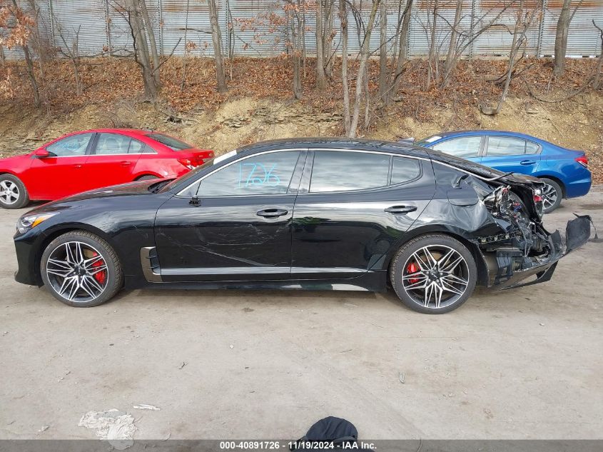 2022 Kia Stinger Gt2 VIN: KNAE55LC6N6104214 Lot: 40891726