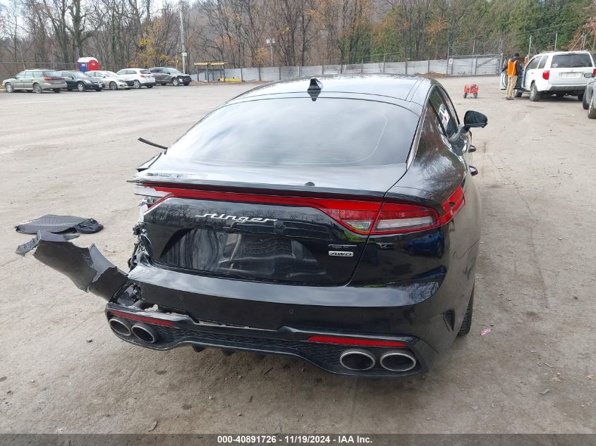 2022 Kia Stinger Gt2 VIN: KNAE55LC6N6104214 Lot: 40891726