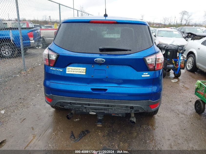 2017 Ford Escape Se VIN: 1FMCU0GD2HUE02077 Lot: 40891730