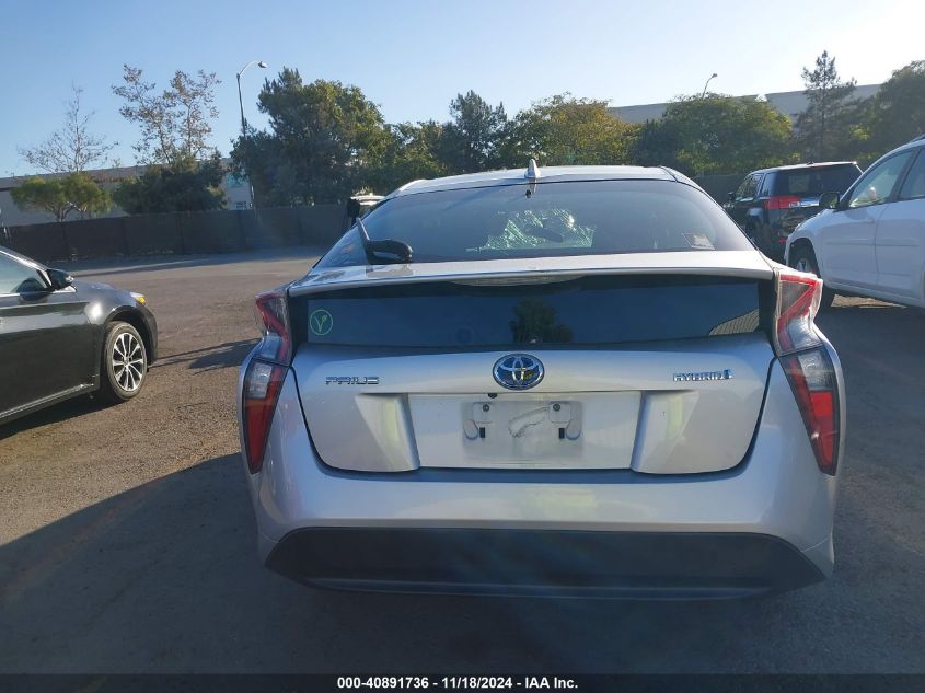 2016 Toyota Prius Two VIN: JTDKBRFU6G3002586 Lot: 40891736