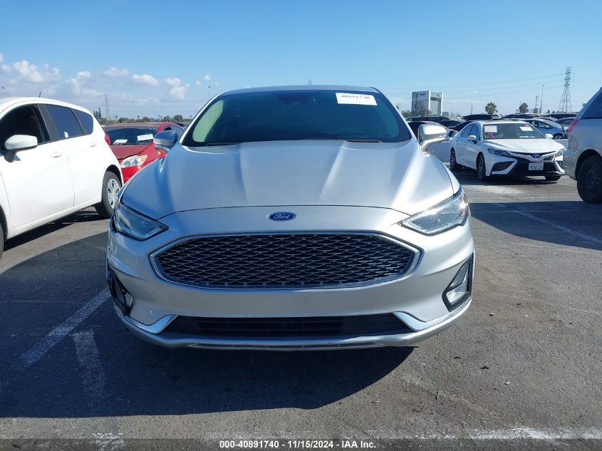 2019 Ford Fusion Titanium VIN: 3FA6P0D98KR154642 Lot: 40891740