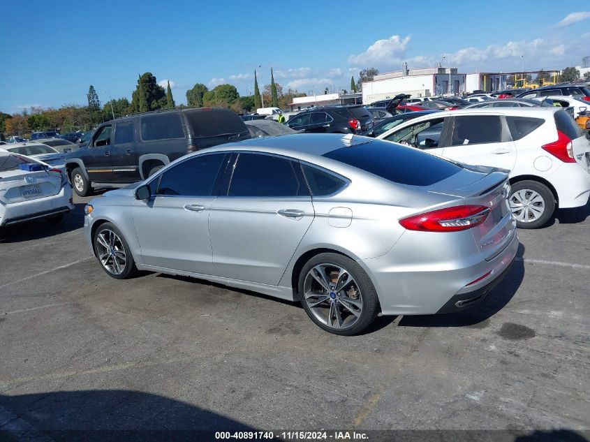 2019 Ford Fusion Titanium VIN: 3FA6P0D98KR154642 Lot: 40891740