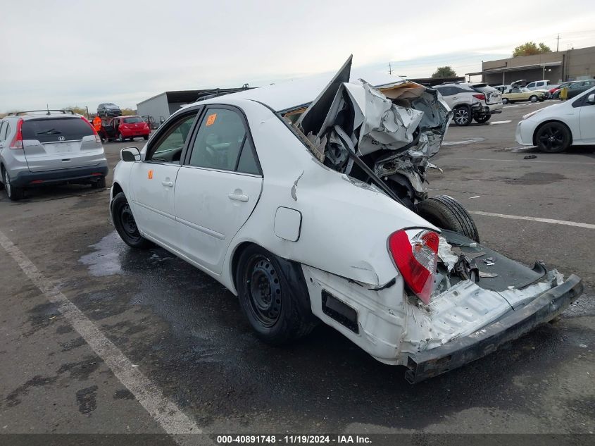 2002 Toyota Camry Le VIN: 4T1BE32KX2U106327 Lot: 40891748