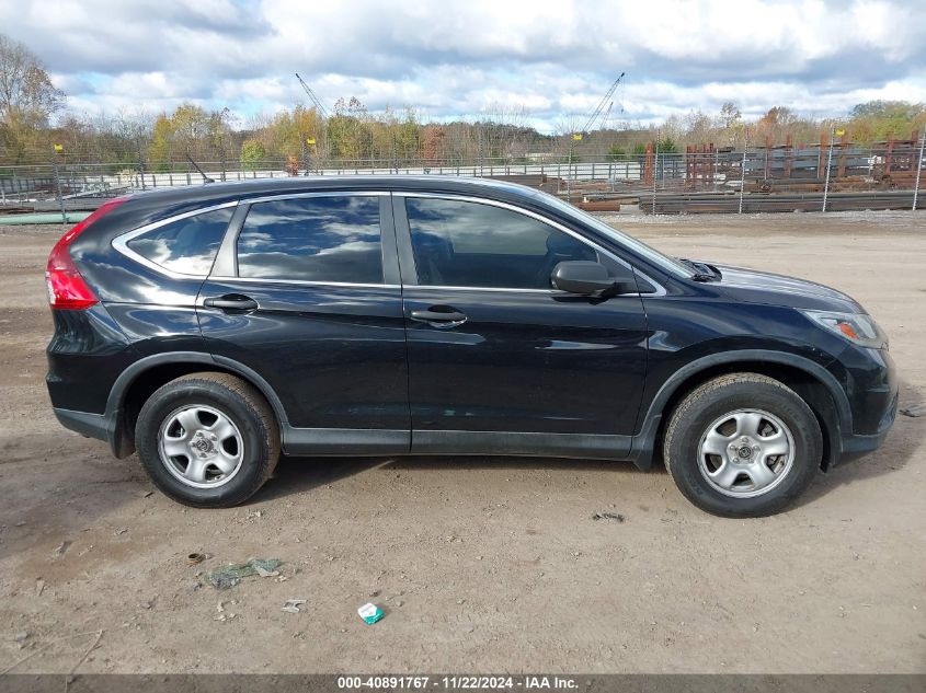 2015 Honda Cr-V Lx VIN: 2HKRM3H35FH550348 Lot: 40891767