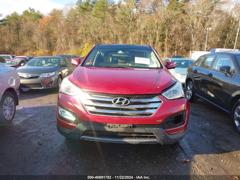 2014 Hyundai Santa Fe Sport 2.4L VIN: 5XYZU3LBXEG136695 Lot: 40891782