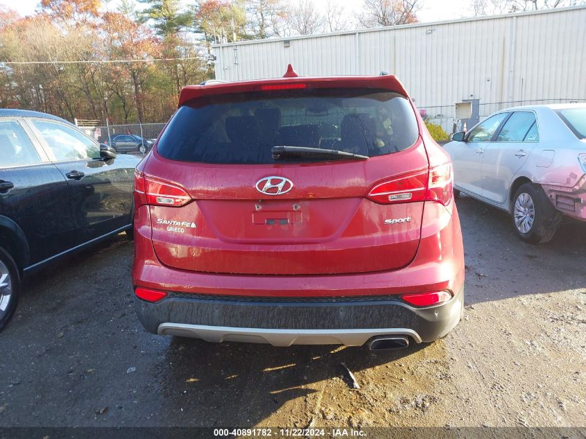 2014 Hyundai Santa Fe Sport 2.4L VIN: 5XYZU3LBXEG136695 Lot: 40891782