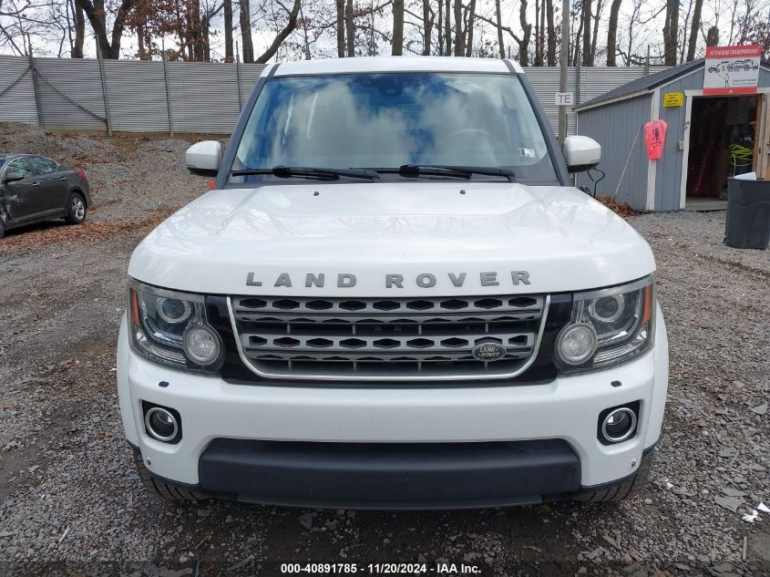 2016 Land Rover Lr4 VIN: SALAB2V68GA809525 Lot: 40891785