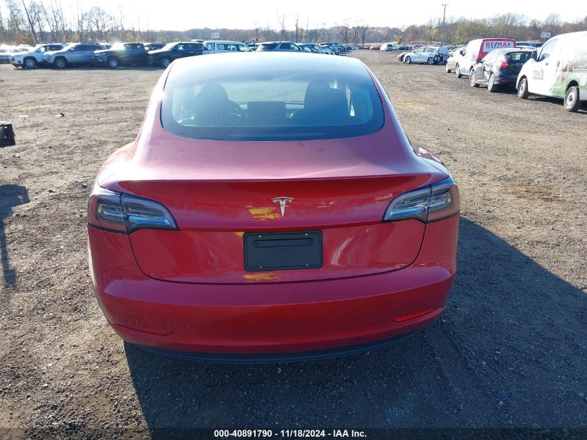 2022 Tesla Model 3 Rear-Wheel Drive VIN: 5YJ3E1EA3NF288336 Lot: 40891790